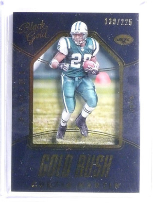 2016 Panini Black Gold Gold Rush Curtis Martin #D138/225 #RU4