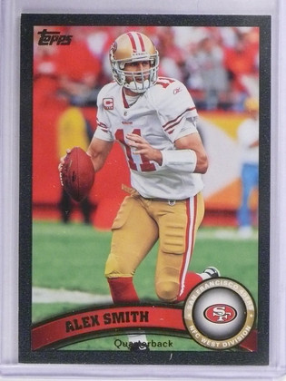 2011 Topps Black Alex Smith #D28/55 #71