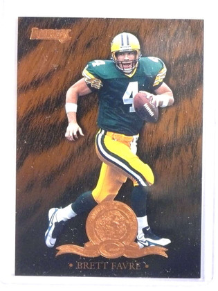 1996 Donruss Will To Win Brett Favre #D2265/5000 #2