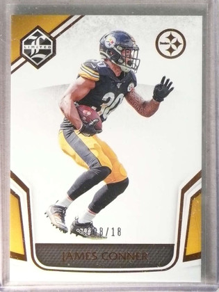 2019 Panini Limited Football James Conner Bronze Spotlight #D08/18 #24