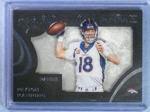 2015 Panini Black Gold Golden Arms White Peyton Manning #D28/99 #GA15