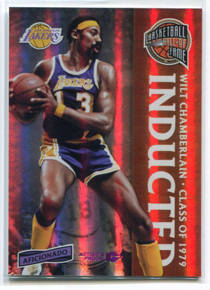 2016-17 Panini Aficionado Artist's Proof Purple 145 Wilt Chamberlain 11/99