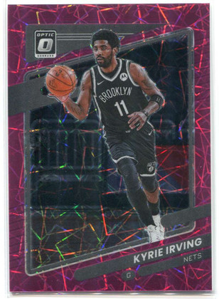 2021-22 Donruss Optic Pink Velocity Refractor 96 Kyrie Irving 67/79