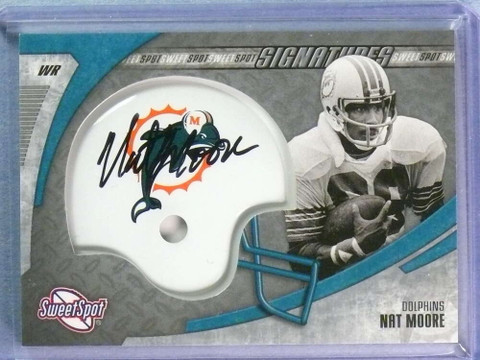 2006 Upper Deck Sweet Spot Signatures Nat Moore Autograph Auto #SSSNM