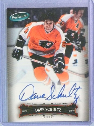 2006-07 Parkhurst Dave Schultz Autograph Auto #112