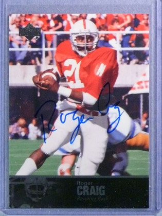 2011 Upper Deck College Football Legends Roger Craig Autograph Auto #32