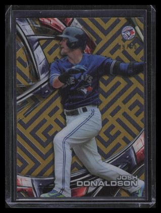 2016 Topps High Tek Gold Rainbow HTJDO Josh Donaldson 9/60