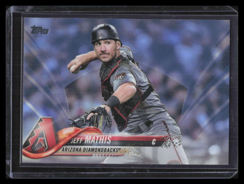 2018 Topps Father's Day Blue 474 Jeff Mathis 3/50