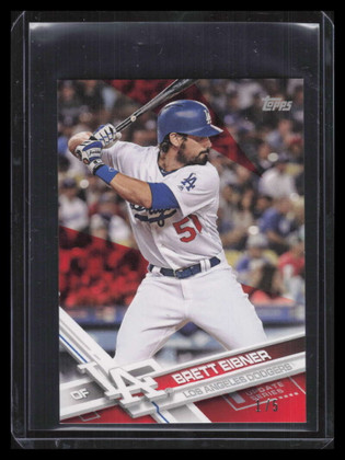 2017 Topps On Demand Mini Update Red us298 Brett Eibner 1/5