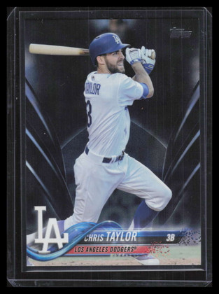 2018 Topps Black 369 Chris Taylor 32/67