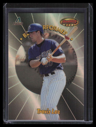 1998 Bowman's Best Performers Refractor bp2 Travis Lee 76/200