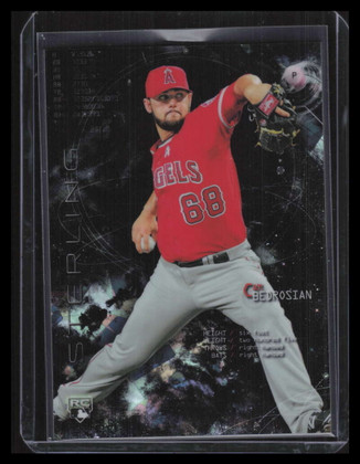 2014 Bowman Sterling Black Atomic Refractor 14 Cam Bedrosian Rookie 2/10