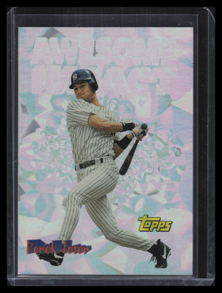 1997 Topps Awesome Impact ai7 Derek Jeter 128717