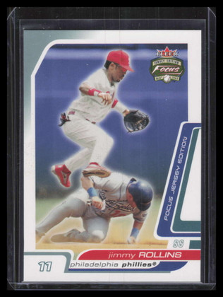 2003 Fleer Focus JE Century Parallel 160 Jimmy Rollins 56/111