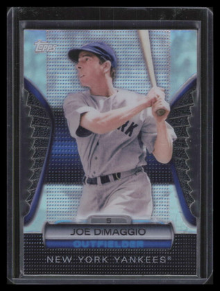 2012 Topps Golden Moments Die Cuts gmdc5 Joe DiMaggio