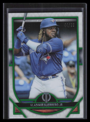 2021 Topps Tribute Green 71 Vladimir Guerrero Jr. 44/99