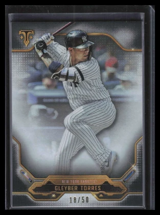 2020 Topps Triple Threads Onyx 57 Gleyber Torres 18/50