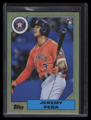 2022 Topps Archives Rainbow Foil 280 Jeremy Pena Rookie 34/199