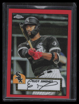 2021 Topps '52 Topps Redux Chrome Red Refractor tc5237 Eloy Jimenez 5/70