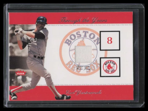 2002 Greats of the Game Through the Years Level 1 30 Carl Yastrzemski Jersey