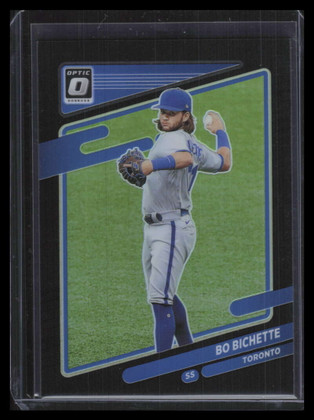 2021 Donruss Optic Black Refractor 170 Bo Bichette 15/25