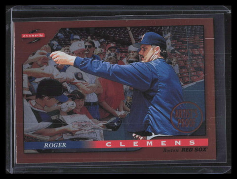 1996 Score Dugout Collection Artist's Proofs b58 Roger Clemens