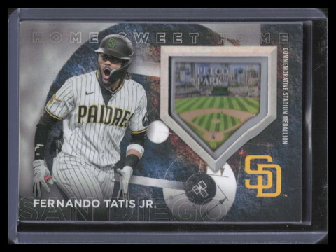 2024 Topps Home Sweet Stadium Medallions HSHFT Fernando Tatis Jr. Patch 263/299
