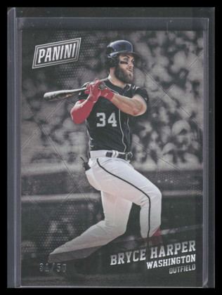 2017 Panini Black Friday Decoy 19 Bryce Harper 31/50
