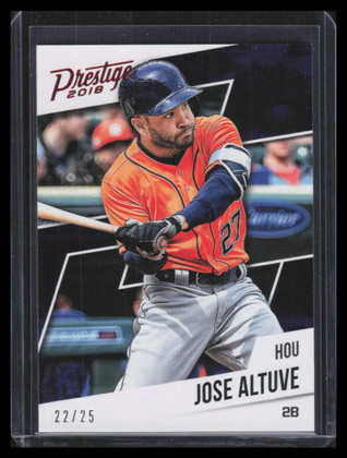 2018 Prestige Red 29 Jose Altuve 22/25