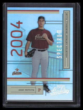 2004 Absolute Memorabilia Spectrum Silver 87 Andy Pettitte 56/100