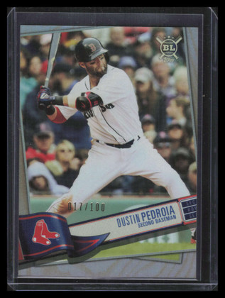 2019 Topps Big League Rainbow Foil 316 Dustin Pedroia 17/100
