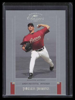 2005 Donruss Classics Timeless Tributes Silver 93 Andy Pettitte 61/100