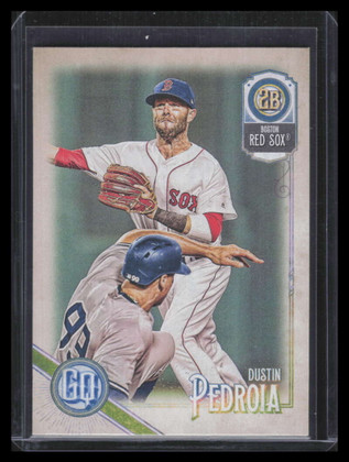 2018 Topps Gypsy Queen Bazooka Back 267 Dustin Pedroia