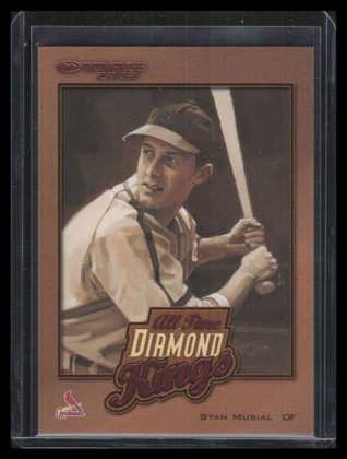 2002 Donruss All-Time Diamond Kings atdk8 Stan Musial 617/2500