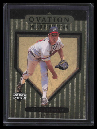 1999 Upper Deck Ovation Major Production s14 Greg Maddux