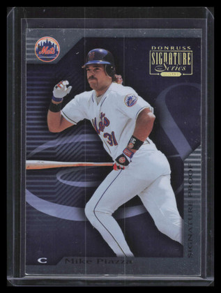 2001 Donruss Signature Proofs 16 Mike Piazza 97/175