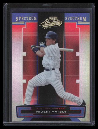 2005 Absolute Memorabilia Spectrum Gold 126 Hideki Matsui 29/50