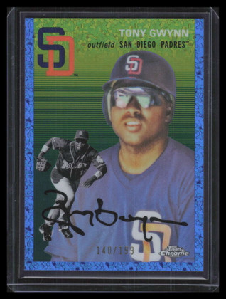 2023 Topps Chrome Platinum Blue Mini-Diamond Refractor 442 Tony Gwynn 140/199