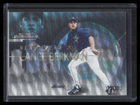 2000 SkyBox Dominion New Era Warp Tek 9 Lance Berkman