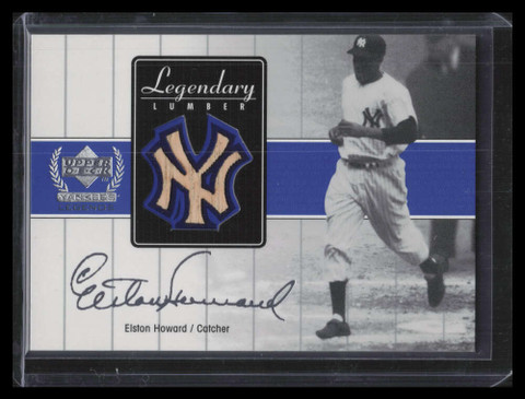 2000 Upper Deck Yankees Legends Legendary Lumber EHLL Elston Howard Bat 140602