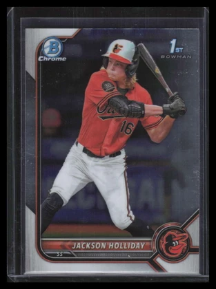 2022 Bowman Chrome Draft bdc168 Jackson Holliday Rookie 140689