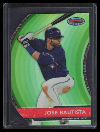 2012 Bowman Bowman's Best Die Cut Refractor bb14 Jose Bautista 7/99