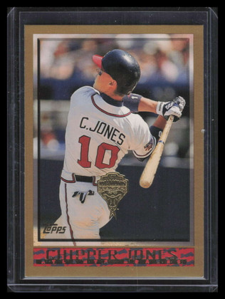1998 Topps Inaugural Diamondbacks 305 Chipper Jones
