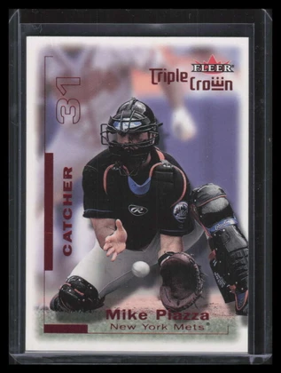 2001 Fleer Triple Crown Red 67 Mike Piazza 252/324