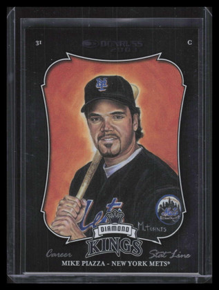 2003 Donruss Stat Line Career 7 Mike Piazza DK 139/251 Diamond Kings