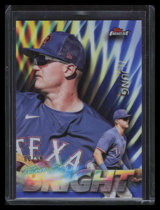 2024 Finest Future So Bright Blue Refractor fsb14 Josh Jung 68/99