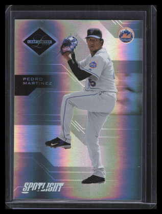 2005 Leaf Limited Silver Spotlight 44 Pedro Martinez 5/50