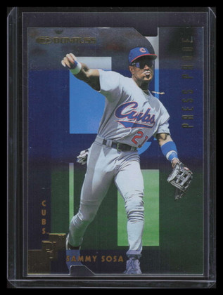 1997 Donruss Gold Press Proofs 15 Sammy Sosa /500