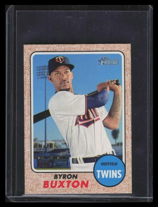 2017 Topps Heritage Mini 243 Byron Buxton 37/100