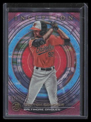 2022 Bowman Inception Fuchsia 36 Colton Cowser Rookie 9/75